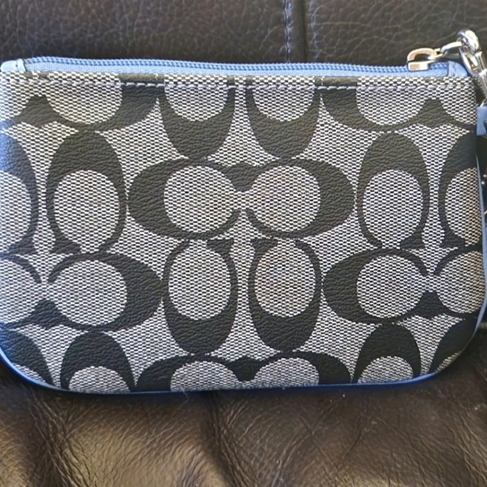 Coach Print Wristlet - Picture 2 of 3